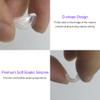 PIPJOY Eyeglass Nose Pads, Adhesive Anti-Slip Nose Pads, Soft Silicone Nose Pad Cushion for Glasses, Eyeglasses, Sunglasses (10 Black Pairs) view 4