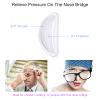 PIPJOY Eyeglass Nose Pad, Adhesive Anti-Slip Nose Pads, Soft Silicone Nose Pad Cushion for Glasses, Eyeglasses, Sunglasses (10 Clear Pairs) view 3