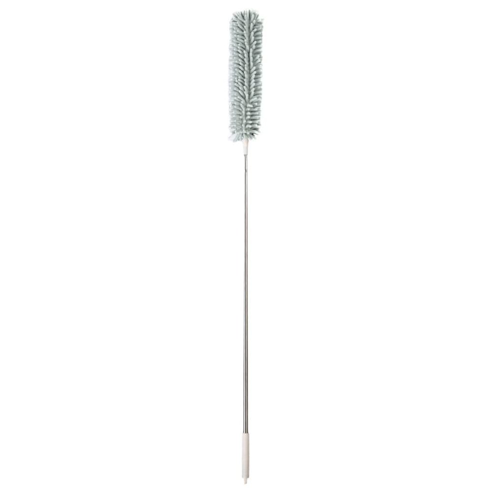 DEPILA Dusters Cleaning Telescopic Bendable Duster Feather Duster Extendable Duster Long Handle Dusters for Ceiling Fan High Ceiling Blinds Furniture Cars Green 2. 5m Brushes