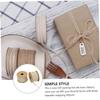 2pcs Retro Wedding Ribbons Jute Lace for Crafts Present Wrapping Sturdy Clear Texture for Parties Holiday Decor for Handmade Projects Creative Decor view 4