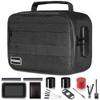 PODAHO Black Medium Smell Proof Bag with 11 PCS Accessories, Premium Storage Box Case with Combination Lock, Waterproof Food Containers Pouch For Storing Your Particular Products, Black view 1