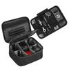 PODAHO Black Medium Smell Proof Bag with 11 PCS Accessories, Premium Storage Box Case with Combination Lock, Waterproof Food Containers Pouch For Storing Your Particular Products, Black view 2