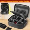 PODAHO Black Medium Smell Proof Bag with 11 PCS Accessories, Premium Storage Box Case with Combination Lock, Waterproof Food Containers Pouch For Storing Your Particular Products, Black view 3