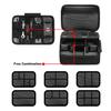 PODAHO Black Medium Smell Proof Bag with 11 PCS Accessories, Premium Storage Box Case with Combination Lock, Waterproof Food Containers Pouch For Storing Your Particular Products, Black view 4