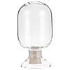 FOMIYES Glass Match Cloche Jar Glass Fireplace Match Cloche Bottle Matches in a Jar Fancy Match Striker Holder Mantel Decorations Match Striker Jar for Cute and Fancy Matches view 1