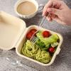 [400 Count] Heavy Duty Plastic Forks, Premium Disposable Clear Forks, Durable Plastic Cutlery for for Parties, Picnics, Big Event, Daily Use - Heat Resistant & BPA Free view 4