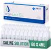 Resp-Ease 6% Saline Solution for Nebulizer and Moisturizing of The Airways - Sodium Chloride 6% for Nose & Eyes, Nasal Cleanse for Adults and All Ages - 240ml / 8.12 fl oz view 1