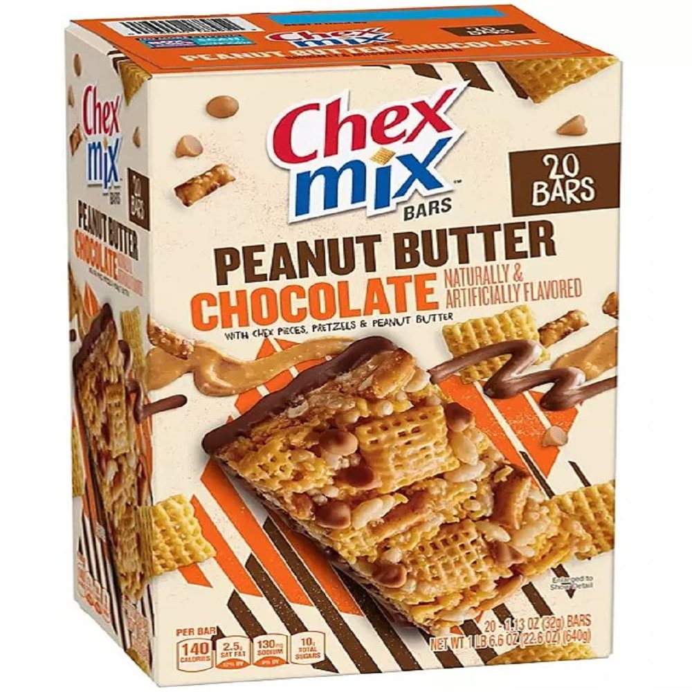 Chex Mix Peanut Butter Chocolate Treat Bars (20 ct.)