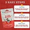 Salsa Queen Gourmet Freeze-Dried Zesty Cantina Salsa | Fresh Ingredients | 3+ year life | No Refrigeration Needed | Vegan, Keto, and Gluten Free | Camping, Travel, Outdoors, Space Travel view 3