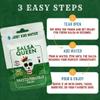 Salsa Queen Gourmet Freeze-Dried Roasted Tomatillo Salsa | Fresh Ingredients | 3+ year life | No Refrigeration Needed | Vegan, Keto, and Gluten Free | Camping, Travel, Outdoors, Space Travel view 3