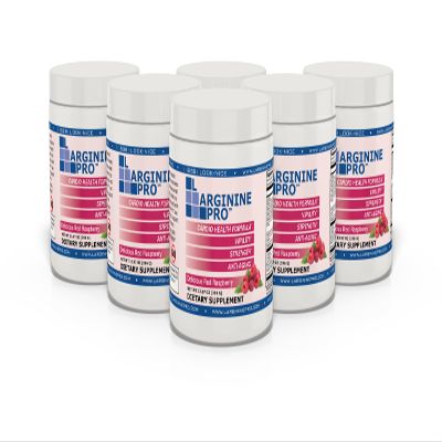L-ARGININE PRO | 5,500mg L-Arginine Plus L-Citrulline 1,100mg Raspberry Powder Drink Mix Supplement for Increased Nitric Oxide Production