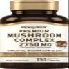 Piping Rock Mushroom Complex Capsules | 150 Pills | Herbal Extract Supplement | 8 in 1 Blend with Lion's Mane, Reishi, Shiitake, Maitake | Non-GMO, Gluten-Free, Vegetarian view 1
