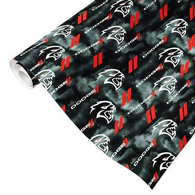 Dodge Hellcat Birthday Gift Wrap - Officially Licensed Matte (20 in x 30 in)