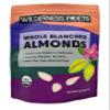 Wilderness Poets, Organic Blanched Almonds - Whole, California-Grown Almonds with No Skins, Unsalted - 5 Pound (Pack of 1) view 1