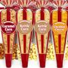 Gourmet Popcorn  Premium Pack of 4 Popcorn Mini Cones & Exclusive Inspirational Sticker! Small Storage Space Friendly & Great Stocking Stuffers! view 2