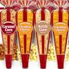 Gourmet Popcorn  Premium Pack of 4 Popcorn Mini Cones & Exclusive Inspirational Sticker! Small Storage Space Friendly & Great Stocking Stuffers! view 3