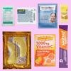 Real Vitamins 10 Pack Bulk Hangover Kit Supplies For Bachelorette Parties, Weddings, Events with 7 Pcs per Kit - Bachelorette Party Supplies (70 Pcs) view 1