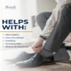Pembrook Diabetic Dress Socks for Men - 4 Pairs Odor Free Stylish Diabetic Socks for Men Work | Mens Diabetic Socks Casual view 4