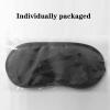 100PCS Sleep Masks Blindfold Eye Masks with Adjustable Strap for Women Men Eye Shade Cover for Travel Team Building Airplane (Black) view 3