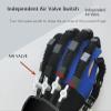 AAGAZA Rehabilitation Robot Gloves, Finger Rehabilitation Stroke Hand Training, with Strength Adjust, LCD Display, for Long-Term Relief Finger Cramps/2171 (Color : Left, Size : Extra Large) view 3