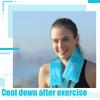 2 Pack Cooling Neck Wraps Ice Packs Cold Compress and Hot Compress for Injuries Reusable Gel Neck Ice Pack Wrap Ice Pack for Neck Cold Packs for Sports Neck Effectively Relieve(Blue) view 4