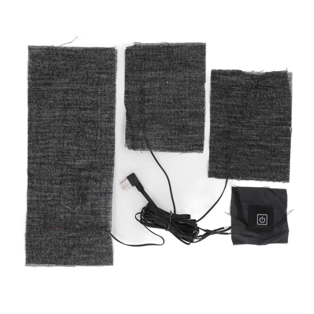 3 In 1 Clothes Heater Pad USB 3 Temperature Settings Electric Cloth Heating Sheet Soft Washable Cloth Warmer Pad for Winter , Electric Heated Pad , Clothes Heater Pad Electric Cloth Heating Sheet E