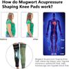 IMEISH Tourmaline Acupressure Selfheating Knee Sleeve with Tourmaline Acupressure Self-Heating Shaping Socks, Mugwort Acupressure Shaping Knee Pads Detox Sculpting Knee Pads view 3