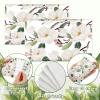 Geyee 50 Packs Tissue Travel Size Facial Paper Napkins Travel Packs Disposable Pocket Tissues for Wedding Guest Traveling School Purse Home Supplies, 500 Sheets 3 Ply(Magnolia) view 3