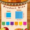 120 Pieces Cocktail Napkin for Hawaii Mexican Party Tropical Luau Supplies, Rainbow Luncheon Paper Napkins Bulk 2 Ply Disposable Dinner Napkins for Birthday Fiesta Jungle Baby Shower view 2