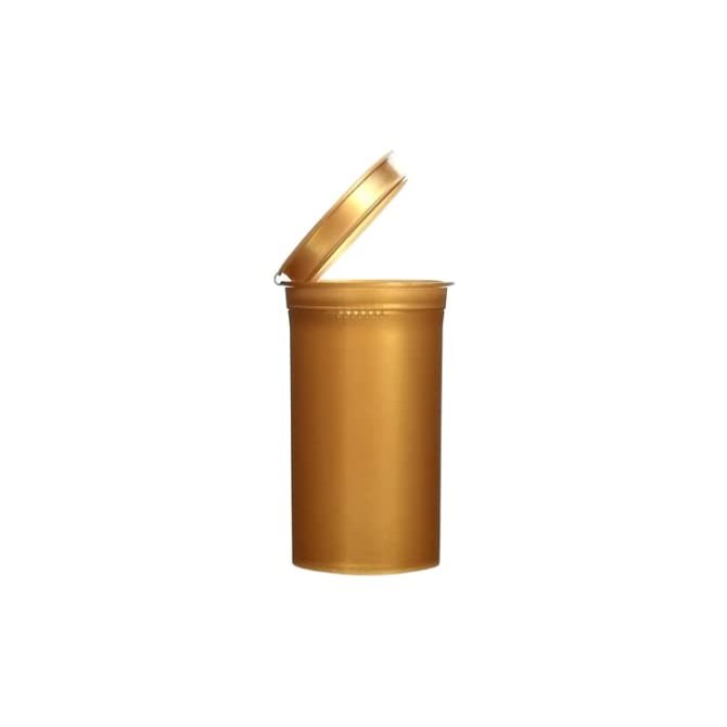 19 DRAM RX POP TOP OPAQUE GOLD - 225 COUNT