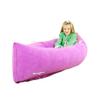 Bouncyband Medium Comfy Peapod Sensory Chair - Purple 60" - Fun, Inflatable Peapod Chair Provides Therapeutic Sensory Relief and Compression for Kids Ages 6-12, Includes Electric Air Pump view 1