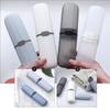 4 Pcs Portable Toothbrush and Toothpaste Storage Boxes Assorted Color Toothbrush Holders for Travel Camping and Daily Use Ideal for Electric and Standard view 4