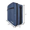 40Winkz USA CPAP Travel Bag, CPAP carry bag for various CPAPs compatible with, Airsense 10, Airsense 11, Dreamstation & more. Attaches to luggage & travel compliant (Navy) view 4