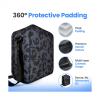 40Winkz USA CPAP Travel Bag, CPAP carry bag for various CPAPs compatible with, Airsense 10, Airsense 11, Dreamstation & more. Attaches to luggage & travel compliant (Leopard Print) view 3
