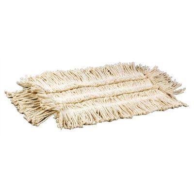 Renown REN02322-IB 48 in. x 5 in. 4-Ply White Heavy-Duty Disposable Cotton Dust Mop