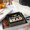 Karenhi 2026 Graduation Napkins Class of 2026 Disposable Black and Gold Congrats Grad Cocktail Napkins Paper 3 Ply for High School University College Graduation Party Decorations, 2 Design(100 Pcs) view 4