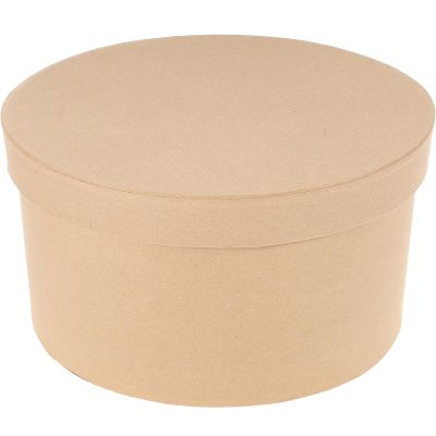 Cabilock Paper Oval Boxes Kraft Cookie Boxes Oval Papier with Lids to Paint Decoupage and Decorate Cookies Donuts Favors Jewelry Crafts