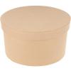 Cabilock Paper Oval Boxes Kraft Cookie Boxes Oval Papier with Lids to Paint Decoupage and Decorate Cookies Donuts Favors Jewelry Crafts view 1