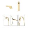1 Pair Metal Plastic Glasses Replacement Temple Eyeglasses Arms Legs Screws Washers and 3-in-1 Screwdriver view 2