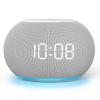 Reacher Auto-Dimmable Sound Machine Alarm Clock with Night Light, 20 Soothing Sounds, LED Digital Display, Sleep Timer, Precise Volume Control, White Noise Soother for Baby, Adults, Bedrooms view 1