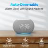 Reacher Auto-Dimmable Sound Machine Alarm Clock with Night Light, 20 Soothing Sounds, LED Digital Display, Sleep Timer, Precise Volume Control, White Noise Soother for Baby, Adults, Bedrooms view 2