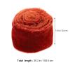 Ciieeo 3rolls Ribbon Hand-Torn Edged Ribbons for Present Packaging Wedding Decor Craft Projects and Seasonal Celebrations Smooth Polyester Frayed Design view 2