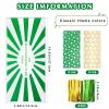 Roowest 300 Pcs St Patrick's Day Cellophane Bags Lucky Shamrock Treat 11 x 5 Inches Goodie Plastic Clover Party Favor Bags with 300 Twist Ties for Irish Day Party Favor view 2
