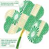Roowest 300 Pcs St Patrick's Day Cellophane Bags Lucky Shamrock Treat 11 x 5 Inches Goodie Plastic Clover Party Favor Bags with 300 Twist Ties for Irish Day Party Favor view 3