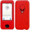 usastar-SNK Dexcom G6 Receiver CGM Silicone Case with A Skull Design (Skull-red1) view 1
