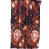 4 Chamber Lumbar Back, X Large, Hot Cold Pack, Herbal Pack, Heat Wrap, Organic, Flax Seed, Microwave Therapy, Celestial Orange view 1