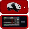 Premium Silicone Case with A Panda Pattern for Tandem Diabetes Care Insulin Pump T:Slim X2 Pump (red-Panda) view 1