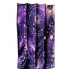 4 Chamber Lumbar Back, X Large, Hot Cold Pack, Herbal Pack, Heat Wrap, Organic, Flax Seed, Microwave Therapy, Celestial Fleece Purple view 1