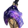 4 Chamber Lumbar Back, X Large, Hot Cold Pack, Herbal Pack, Heat Wrap, Organic, Flax Seed, Microwave Therapy, Celestial Fleece Purple view 3