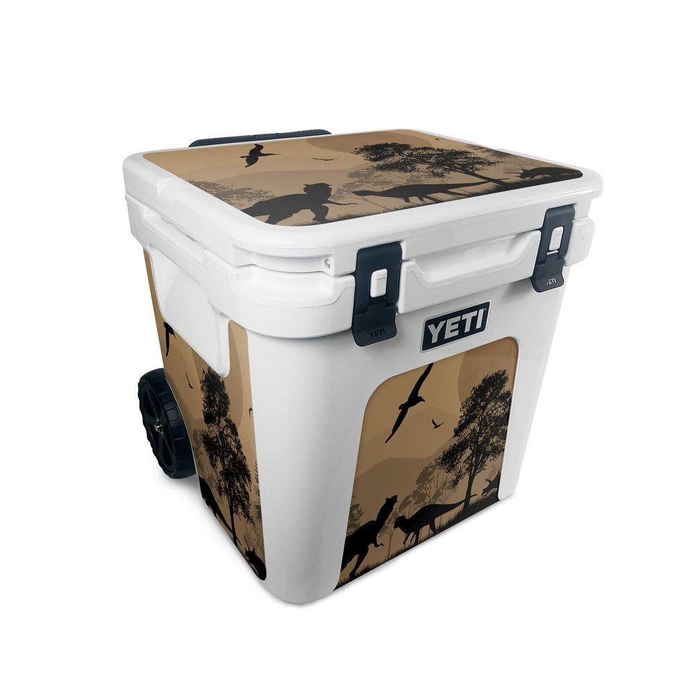 MightySkins Skin Compatible with Yeti Roadie 48 Wheeled Cooler - Mass Extinction | Protective, Durable, and Unique Vinyl Decal wrap Cover | Easy to Apply, Remove, and Change Styles | Made in The USA